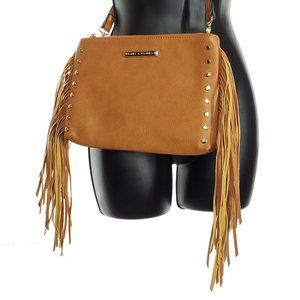 POPPIES & PEONIES Fringe Crossbody Bag Hippie Boho